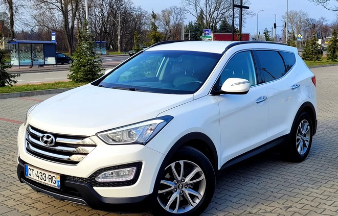 Hyundai Santa Fe cena 56600 przebieg: 226000, rok produkcji 2013 z Płock małe 436